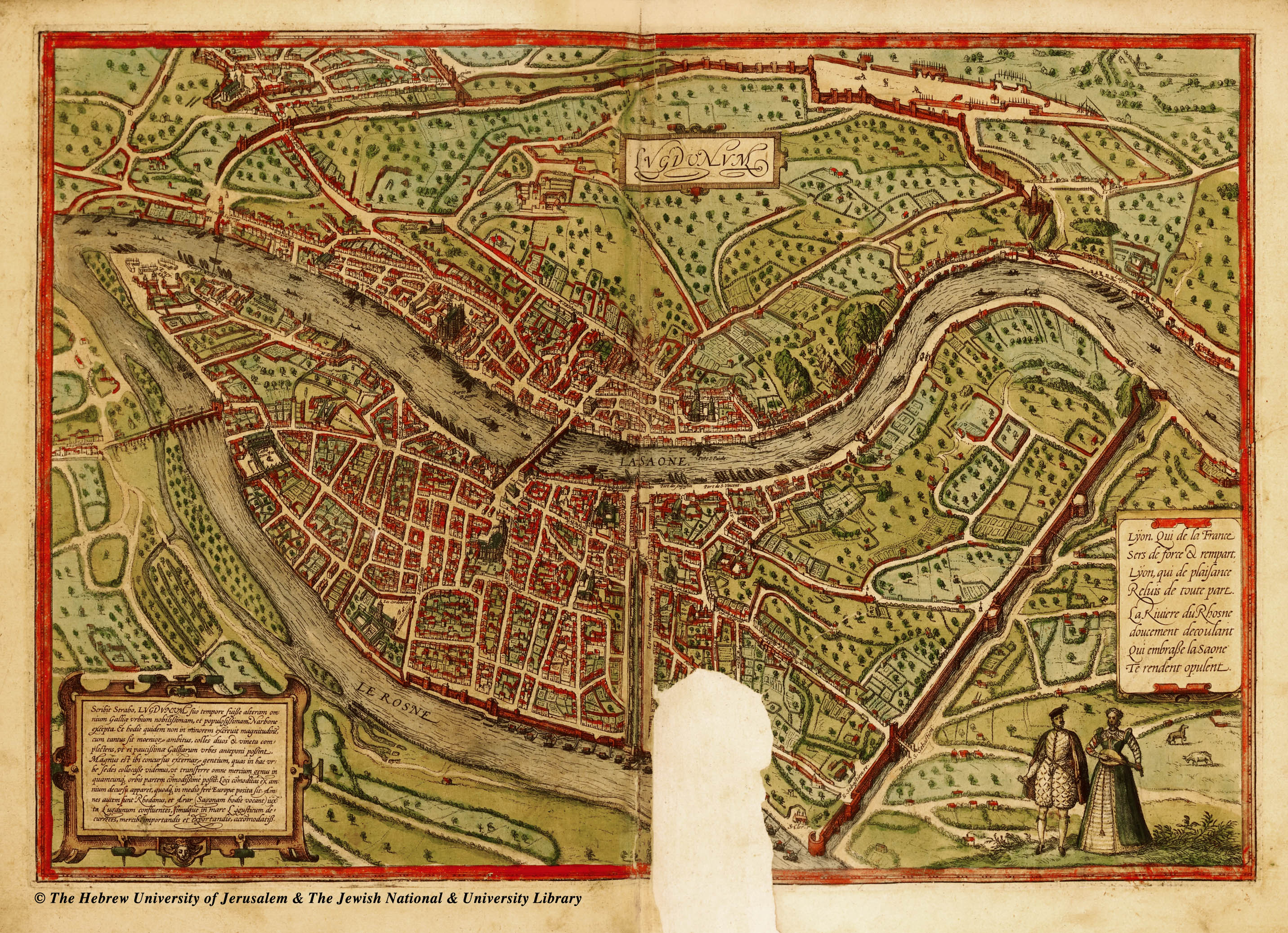 Лион в 1572 году
