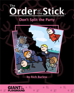 Обложка Order of the Stick: Don't Split the Party Рича Бёрлью