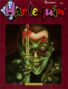 Обложка кампании Shadowrun: Harlequin