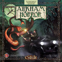 Компоненты настольной игры Arkham Horror