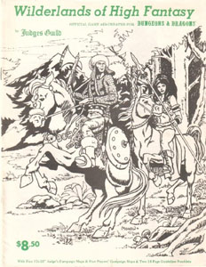 Wilderlands of High Fantasy: издание Judges Guild