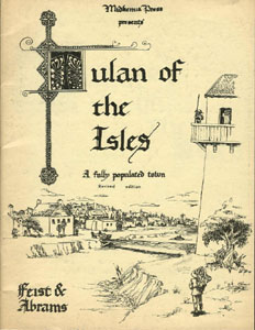 Tulan of the Isles: обложка книги Фейста и Абрамса