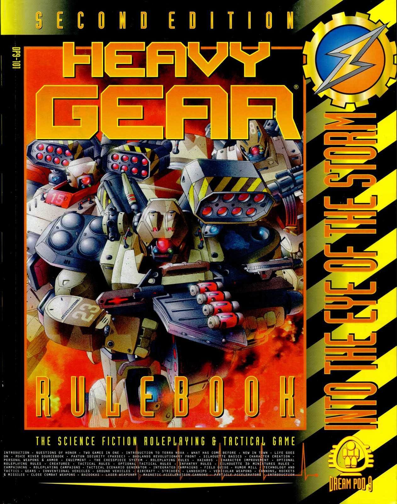 Обложка Heavy Gear, второе издание