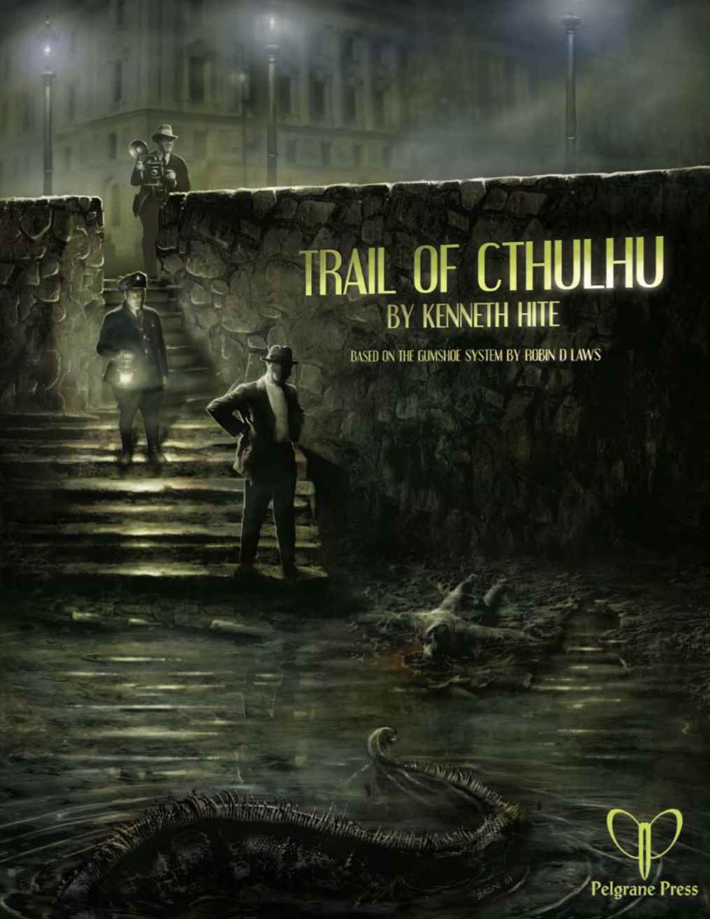 Обложка Trail of Cthulhu