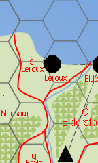 Карта баронии Леру