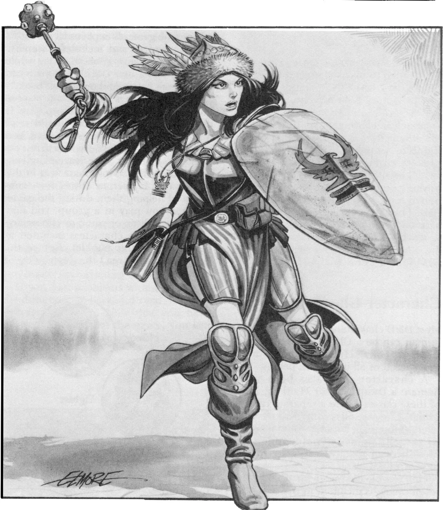Иллюстрация из базового набора D&D 1983 года