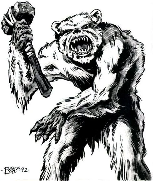 Monstrous Compendium: Fiend Folio, 1992, TSR Inc. / Wizards of the Coast / Том Бакса