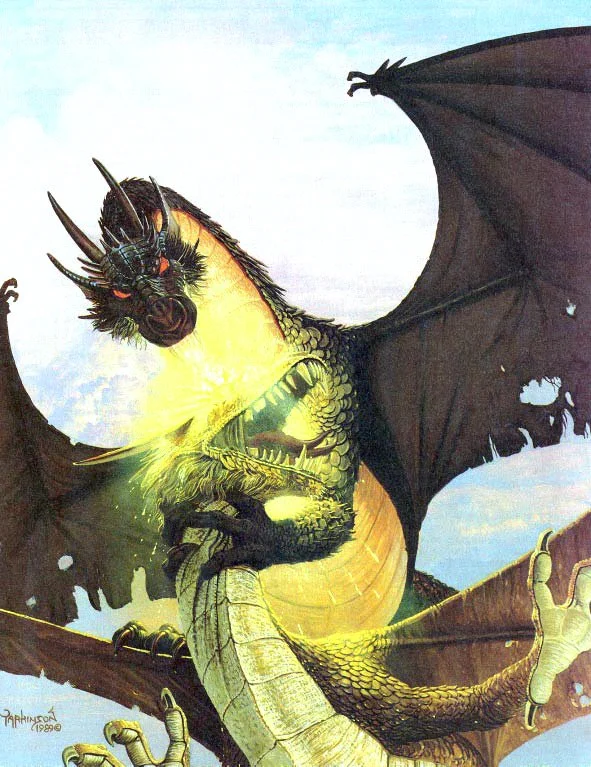 Дракономикон, 1990 TSR Inc / Wizards of the Coast / Кейт Паркинсон