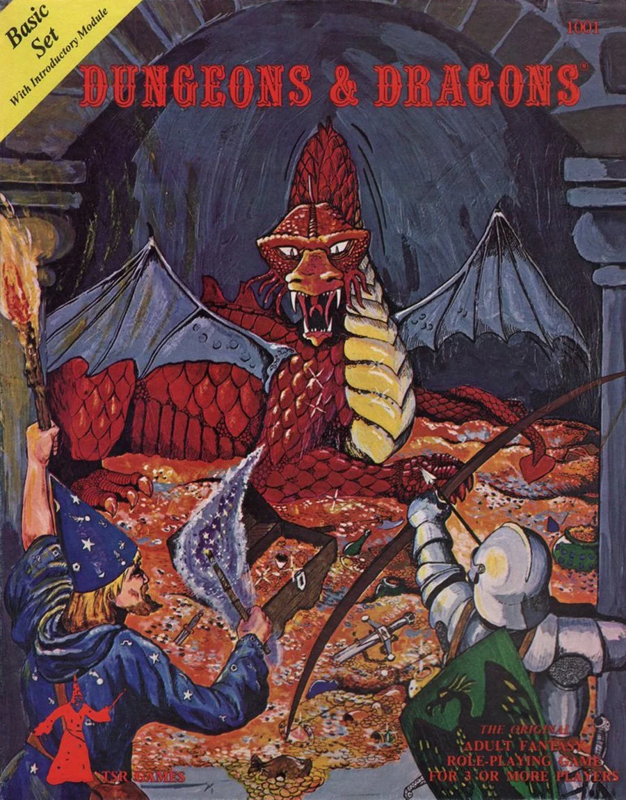 Базовый набор Холмса, 1977 TSR Inc / Wizards of the Coast / Дэвид К. Сазерленд III