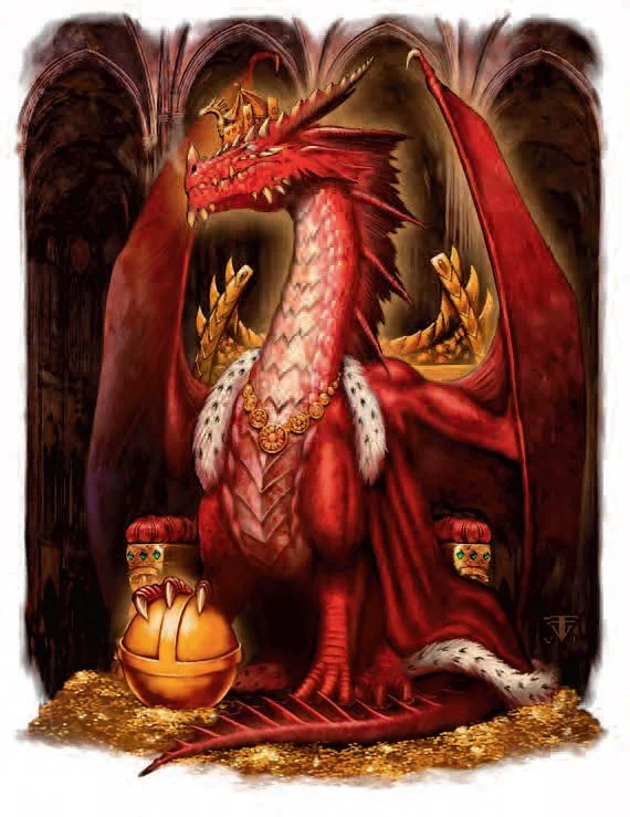 Королевский красный дракон
