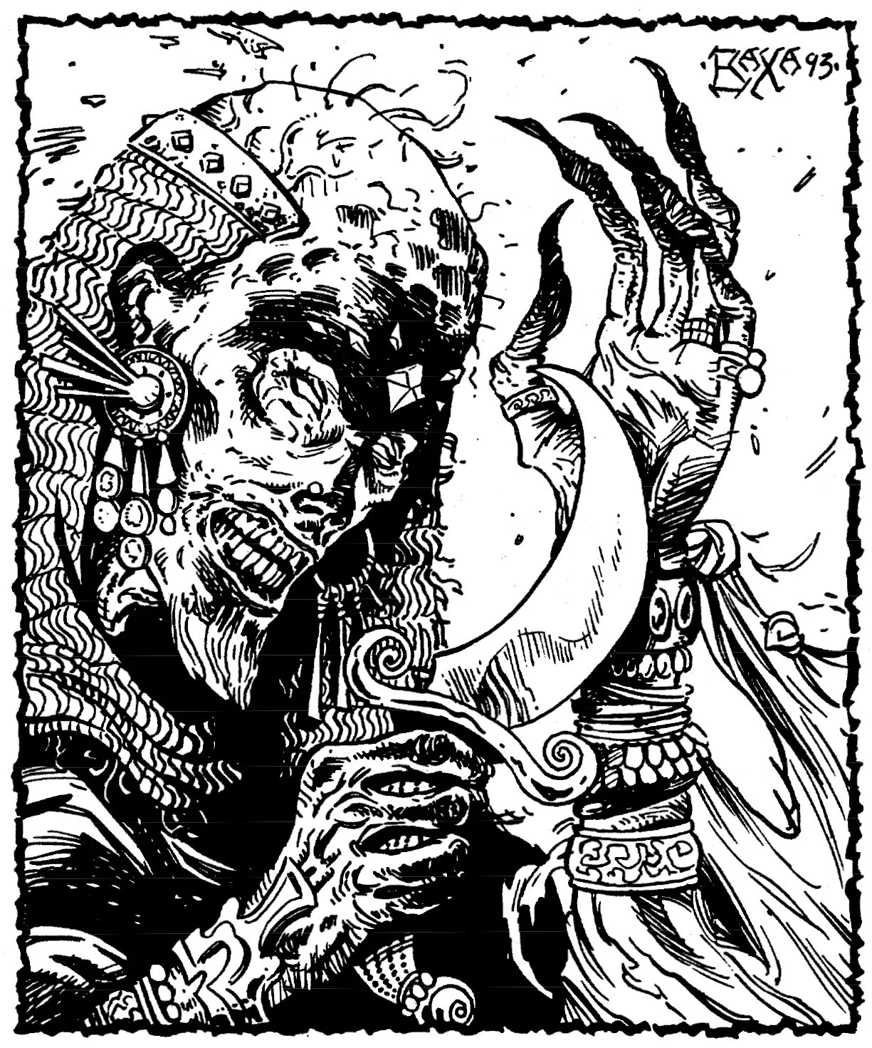 Dragon № 198, октябрь 1993 г., TSR Inc. / Том Бакса