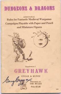 Обложка дополнения Greyhawk