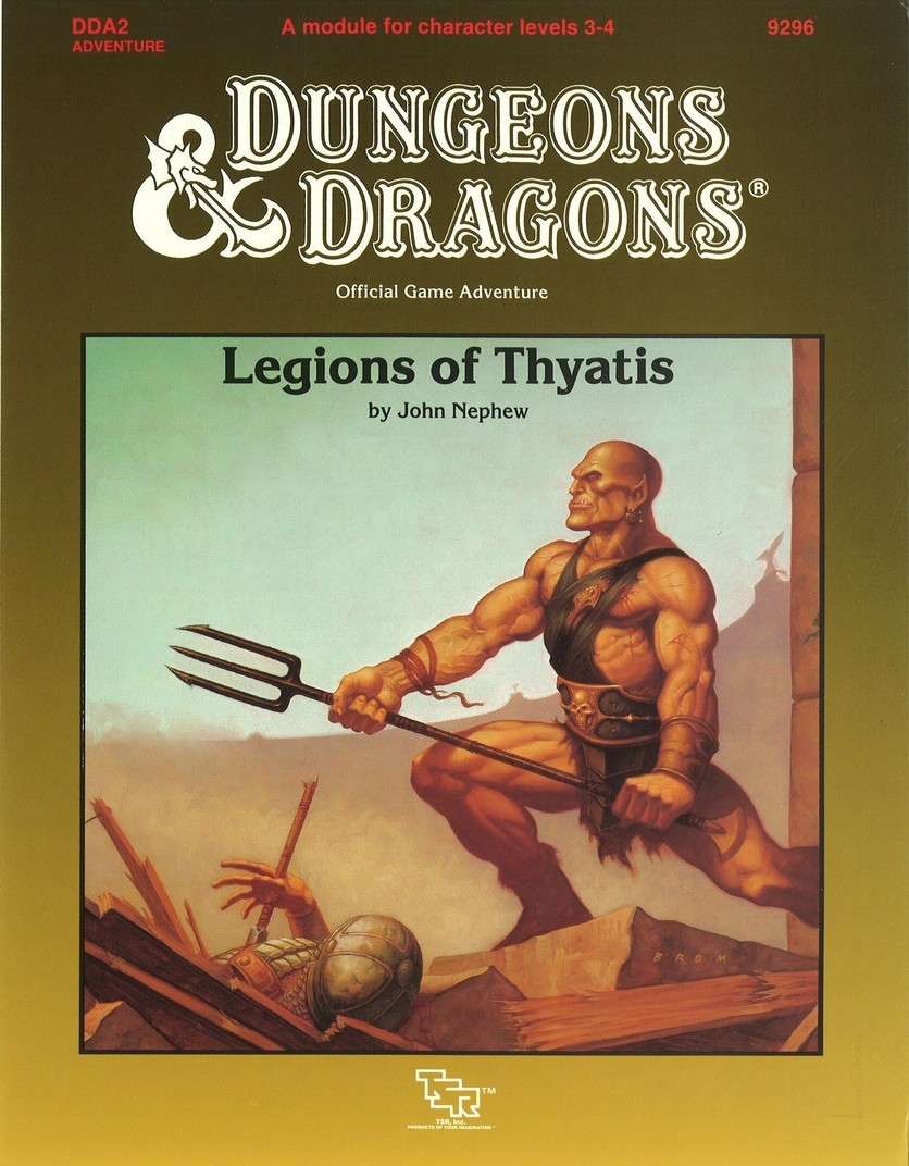 Обложка приключения DDA2 Legions of Thyatis