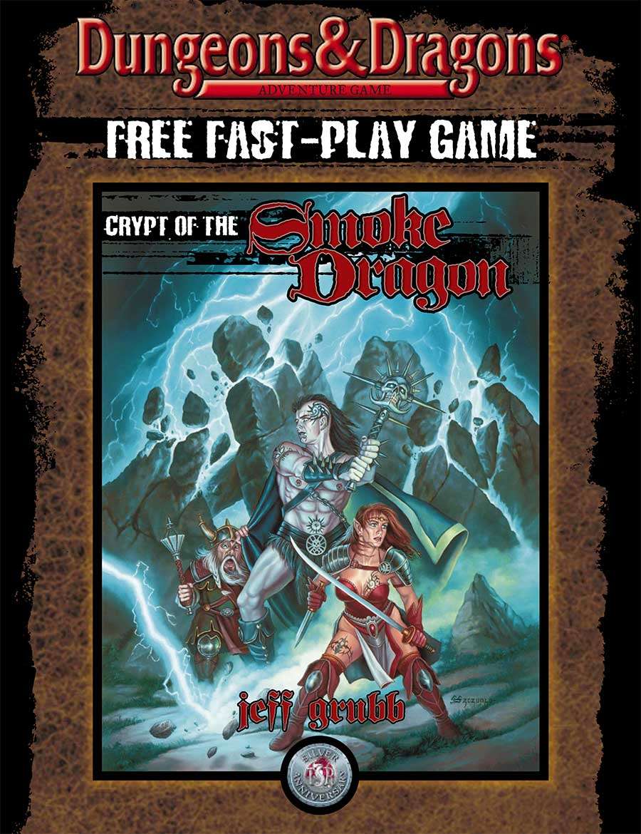 Обложка приключения Crypt of the Smoke Dragon