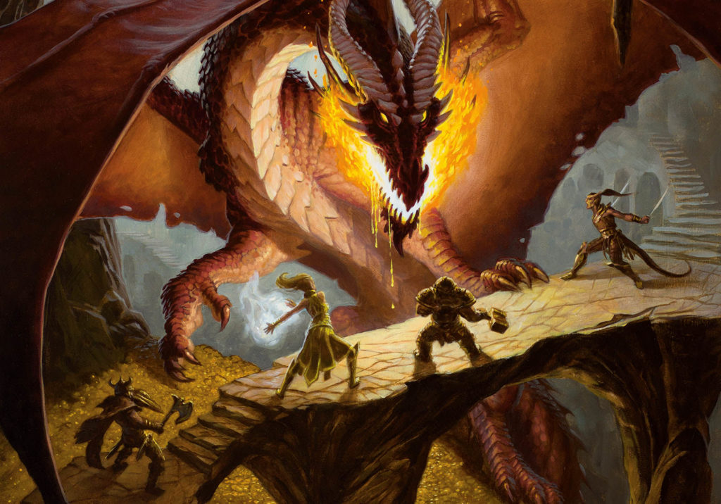 Высокоуровневое сражение в D&D