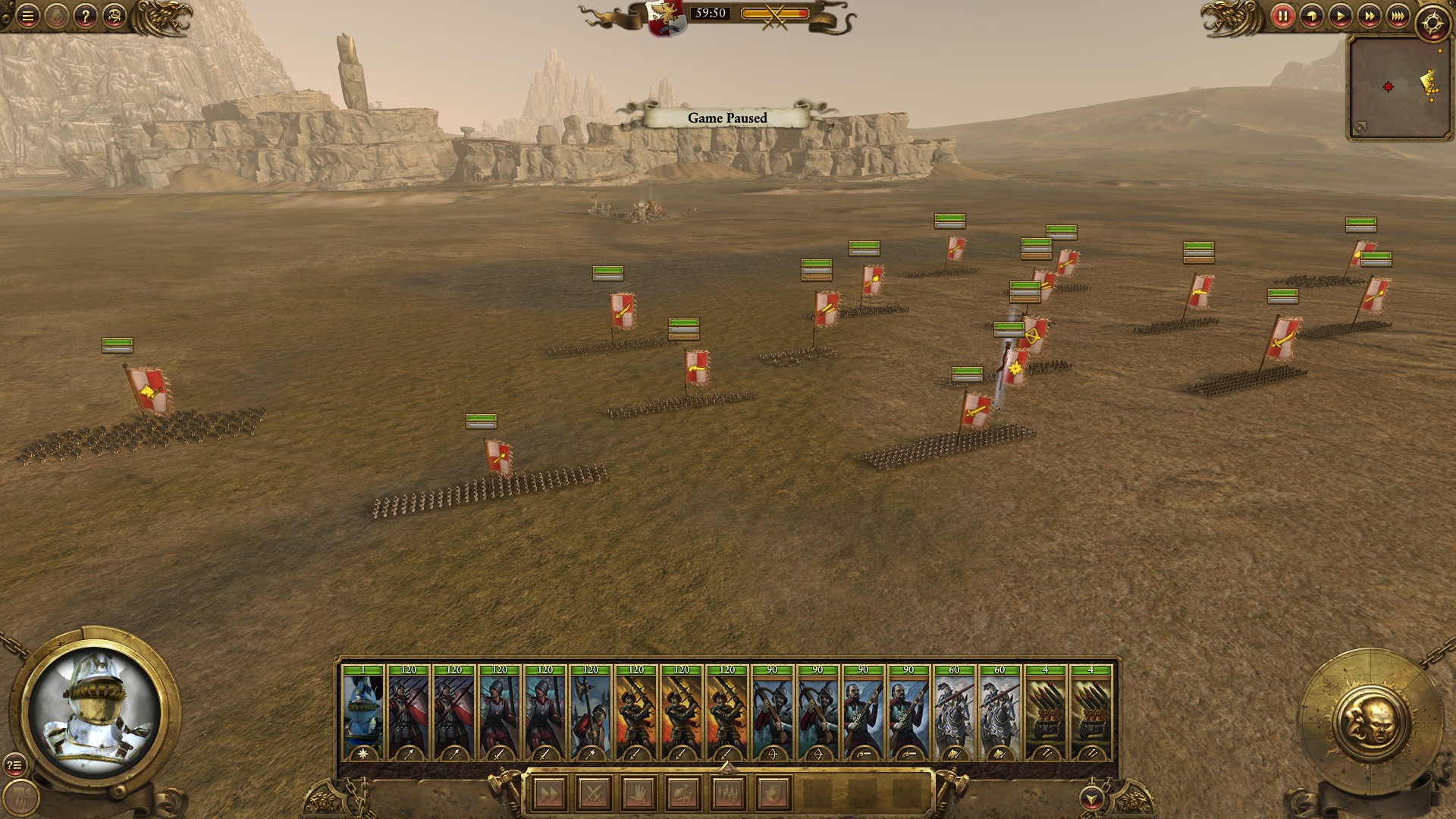 Разреженная «шахматная доска» в Total War: Warhammer II