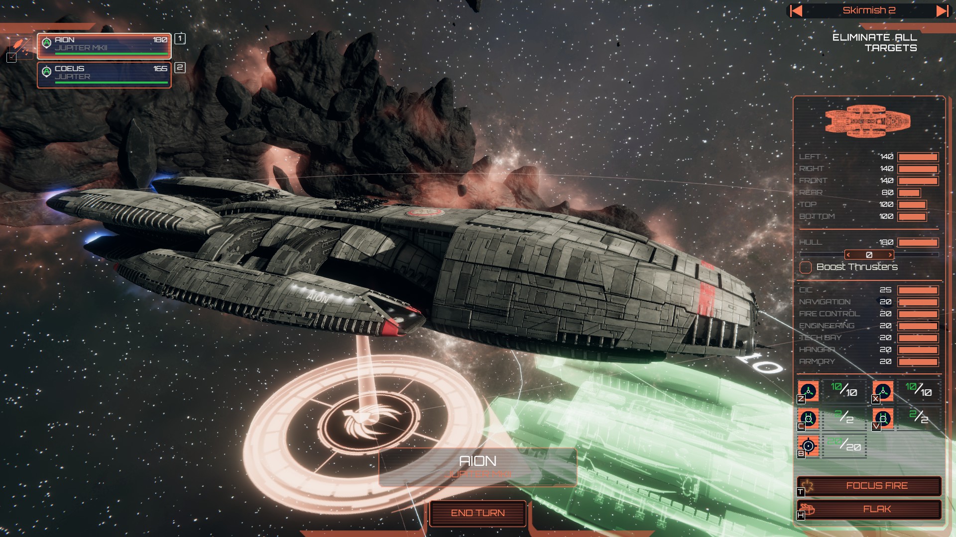 Звёздный крейсер класса «Юпитер» Mk II в Battlestar Galactica: Deadlock